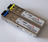 2.5G BIDI SFP 20km 1550nm TX / 1310nm RX Cisco Compatible Optical Transceiver