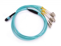 12 fiber MPO- LC fiber optic fanout 2.0mm patch cord